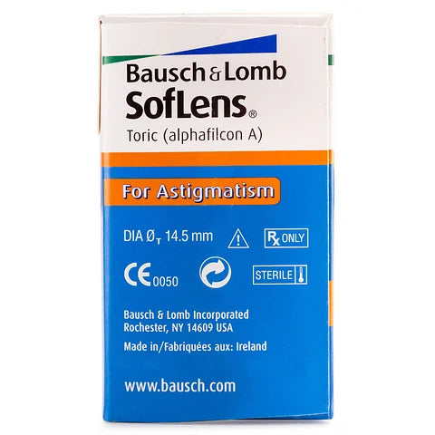 Soflens Toric By Bausch & Lomb - 6 Lens Pack
